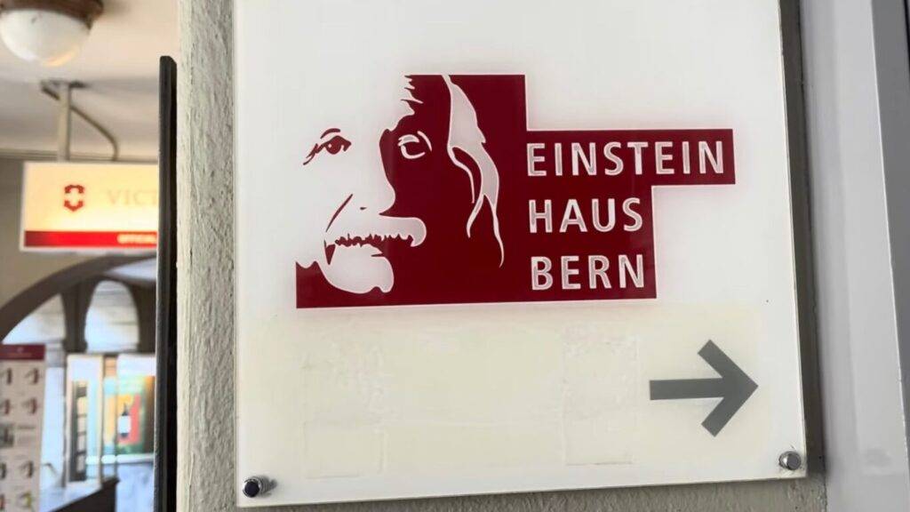 スイスの首都ベルン、Einsteinhaus(アインシュタイン・ハウス)