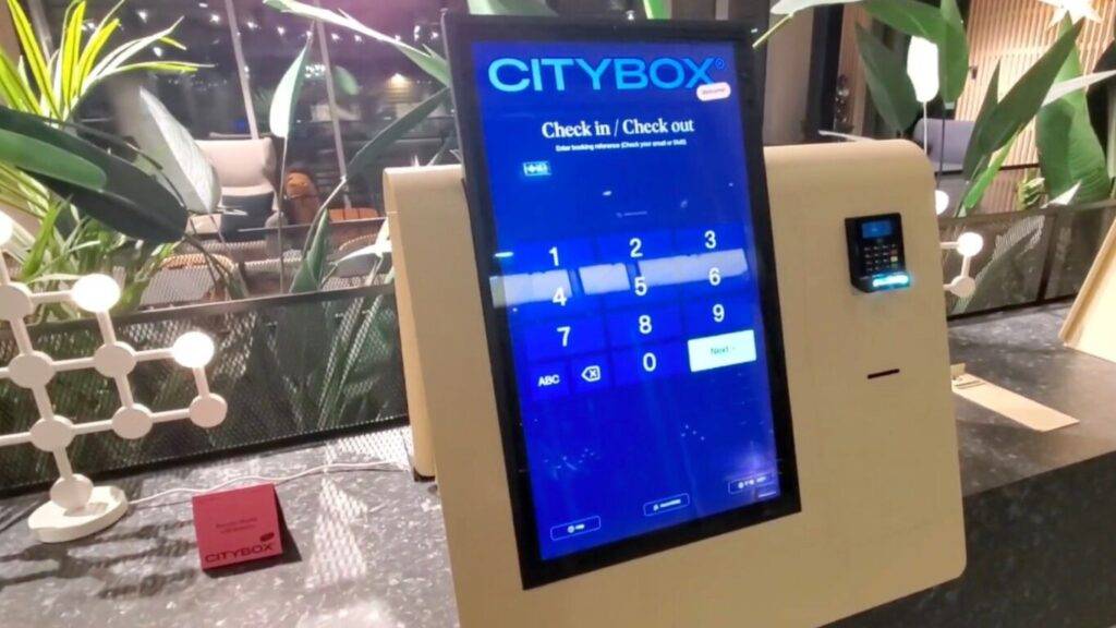 Citybox Tallinn City Center(シティボックス・タリン)セルフチェックイン