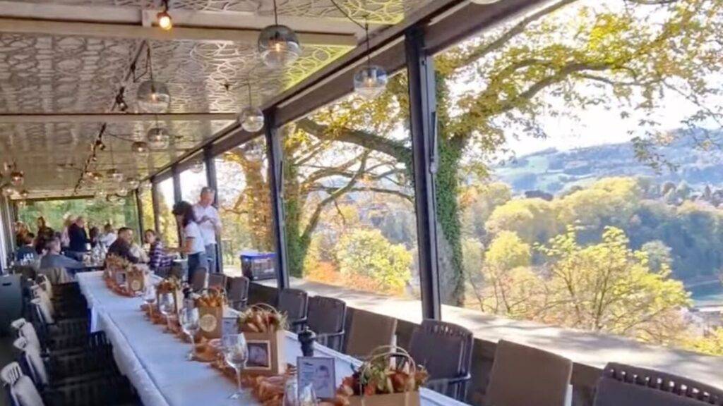 スイスの静かな首都ベルン｜Restaurant Rosengarten