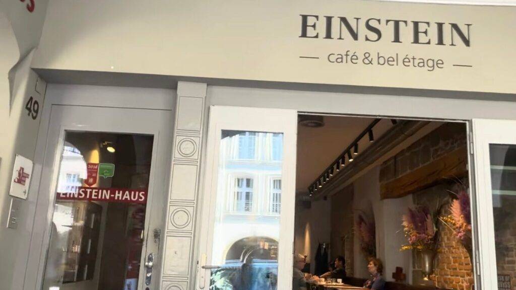 スイスの首都ベルン、Einsteinhaus（アインシュタイン・ハウス）アインシュタイン・ハウス＆カフェ