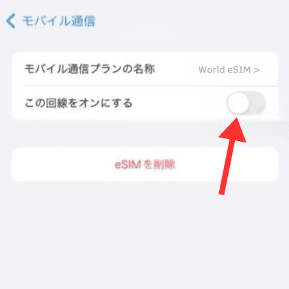 World eSIMの口コミにあるよくある失敗「日本でONにしてしまった」の回避方法。
