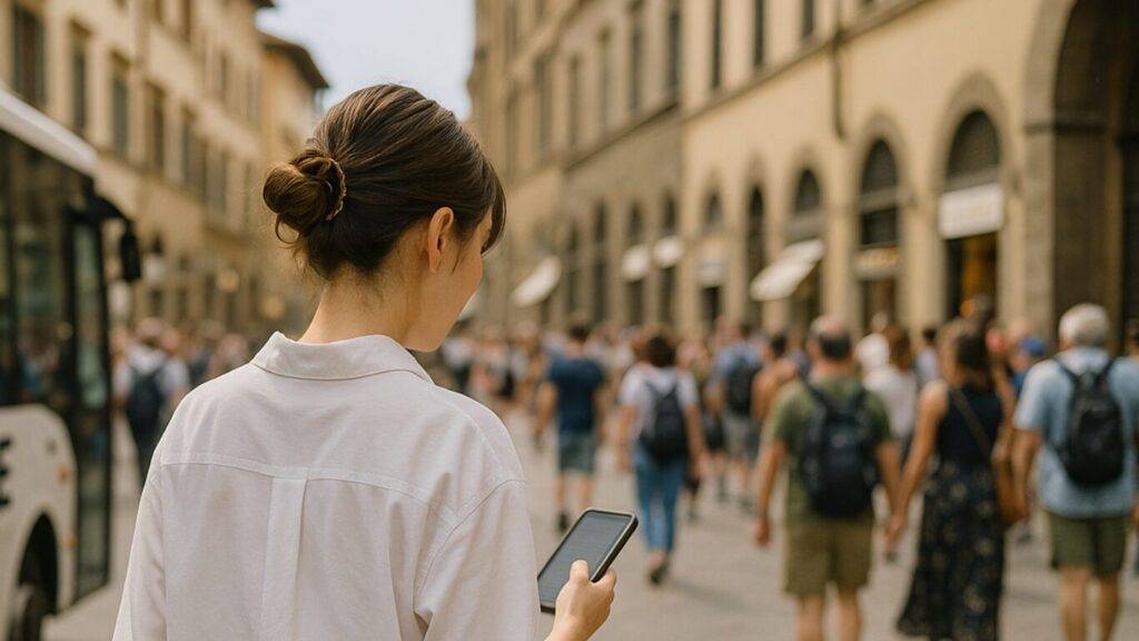 World eSIMの口コミを見て購入したeSIMで、日本にいるときと同じ感覚でスマホを快適に使っている。
