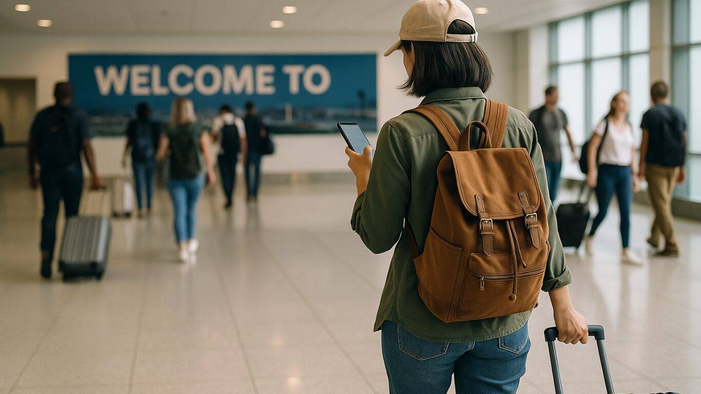 海外到着。World eSIMで購入したeSIM「ON」で即ネット検索
