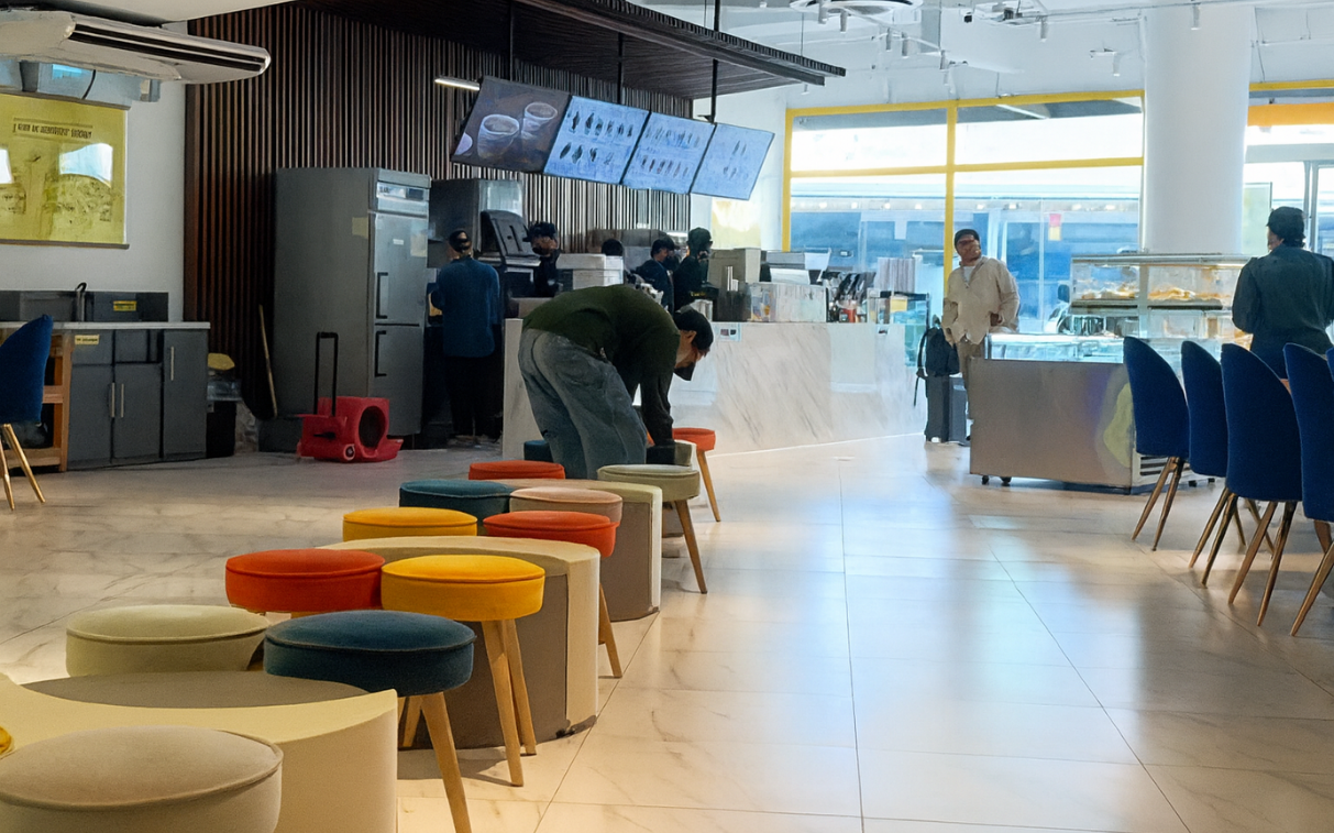 PAIK'S COFFEE 店頭